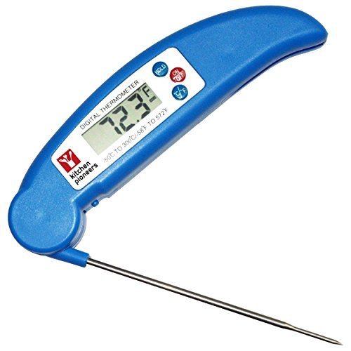 DigitalThermo | Accurate Quick Read Digital Meat Thermometer | Best For Cooking Turkey, Chicken, Meat & Fish In The Kitchen, Oven, BBQ & Grill | Candy & Baking | With Temperature Chart Fridge Magnet