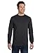 Men's 5.5 oz., 100% Organic Cotton Classic Long-Sleeve T-Shirt L CHARCOAL