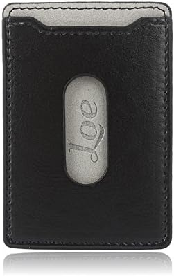 LOE Men's Stick-On Credit Card Holder For Smartphones, iPhone 6, 6 Plus Black