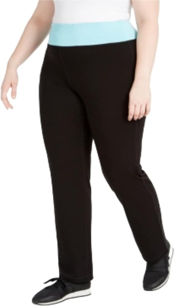 Ideology Plus Size Flex Stretch Active Yoga Pants Crystal Mist Size 2X