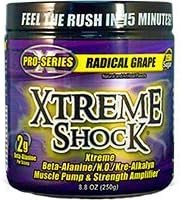 Advanced Nutrient Science - Xtreme Shock Powder - Radical Grape, 8.8 oz powder by ANSI