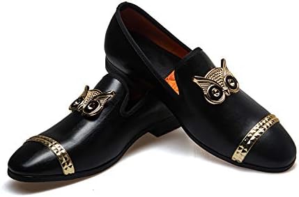 Meijiana Men\'s Black05 Microfiber Loafers Buckle PU Leather Weeding Dress Shoes Amazon.com | Meijiana Loafers for Men Men main image 4