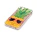 Urberry iPhone SE Case, iPhone 5 Case, iPhone 5S Case, Cute Pineapple Print Soft Case with a Screen Protector