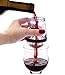 Devine Accessories Red Wine Aerator – One-of-a-Kind Self Standing Goblet Shaped Decanter with Built in Drip Stand for Leak and Mess Free Aeration in Seconds – by Devine Accessories