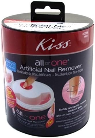 Kiss Kiss All Or 1 Artificial Nail Remover - Pack Of 2