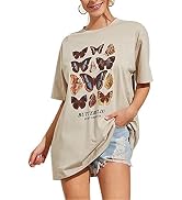Oversize Graphic Printed Loose Tee 