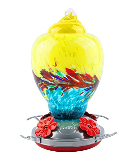 WOSIBO Hummingbird Feeder for Outdoors Patio Large