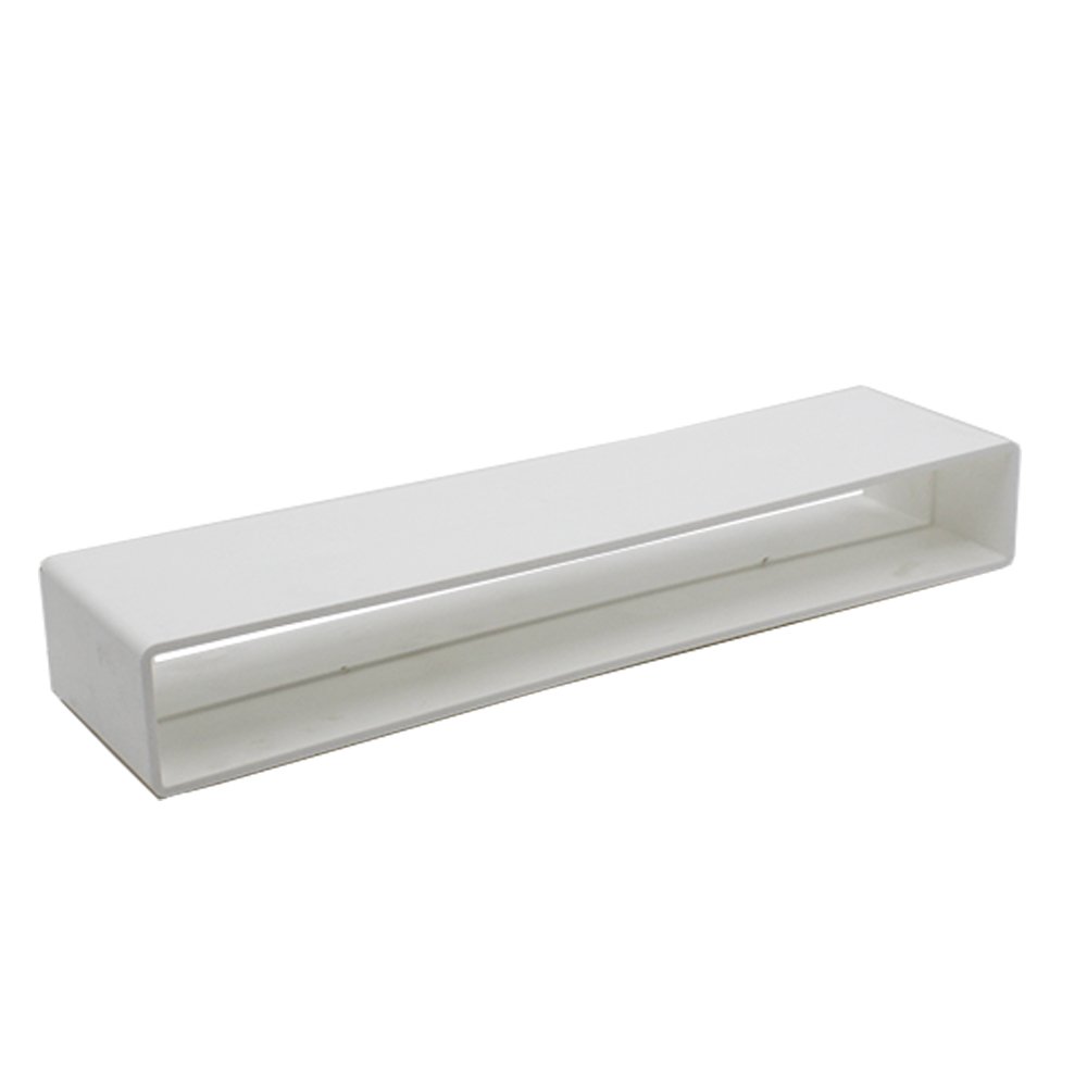 Kair Rectangular Straight Connector 234mm x 29mm Flat Pipe Joint — image 1