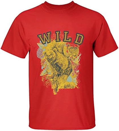 HappyAnimal Men Wild Bears Roar Tee