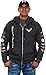 JH DESIGN GROUP Men's Chevy Corvette C 7 Collage Charcoal Gray Full Zip Up Hoodie (Large, CLG7-charcoal Gray)