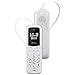 GTStar Mini bluetooth handset phone UPGRADED BM50 0.66 inch Unlocked Mini Mobile Phone Bluetooth Earphone Dialer Dual SIM Card Slots(White)