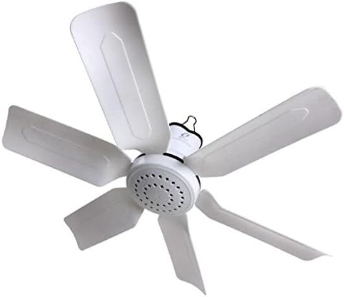 INHDBOX 220V 11W Ceiling Fan,Time Switch Ultra Quiet Mini Electric Hanging Fan For Baby,Saving Energy-Power Switch Control (white)