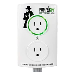PumpSpy WiFi Sump Pump Smart Outlet with Internet Monitoring & Alerts