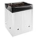 VIVOSUN 50-Pack 3 Gallon Grow Bags for Plants, Black-and-White Thick Plastic Bags for Potting Seedlings, and Rooting