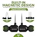VMPALACE Bluetooth Headphones, Noise Cancelling Headphones with Microphone - Magnetic HD Stereo Wireless Headphones, IPX7 8 Hour Battery Waterproof Bluetooth Headset for Running Workout & Gym