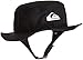 Quiksilver Men's Bushmaster Surf Sun Protection Bucket Hat, Black, L/XL