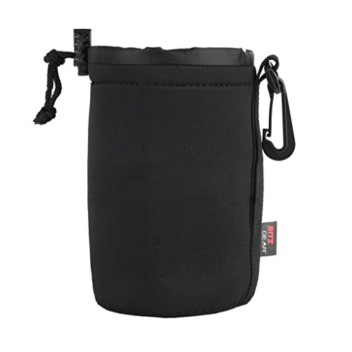 Ritz Gear trade; Medium Neoprene Protective Pouch for DSLR Camera Lenses