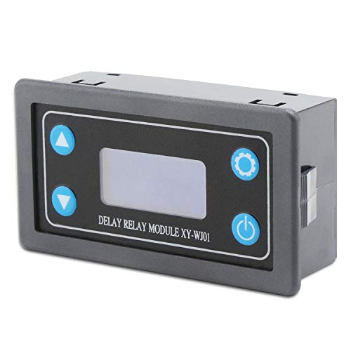 DROK Timer Relay, Time Delay Relay 5V 12V 24V 10A 30A Delay Controller