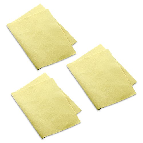 BERRICLE Set of 3 Silver Jewelry Polishing Cloth