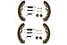 TurfTuff (4) EZGO Brake Shoes and Spring Kit for Ezgo 1997 and Up TXT, Medalist, Workhourse and ST350