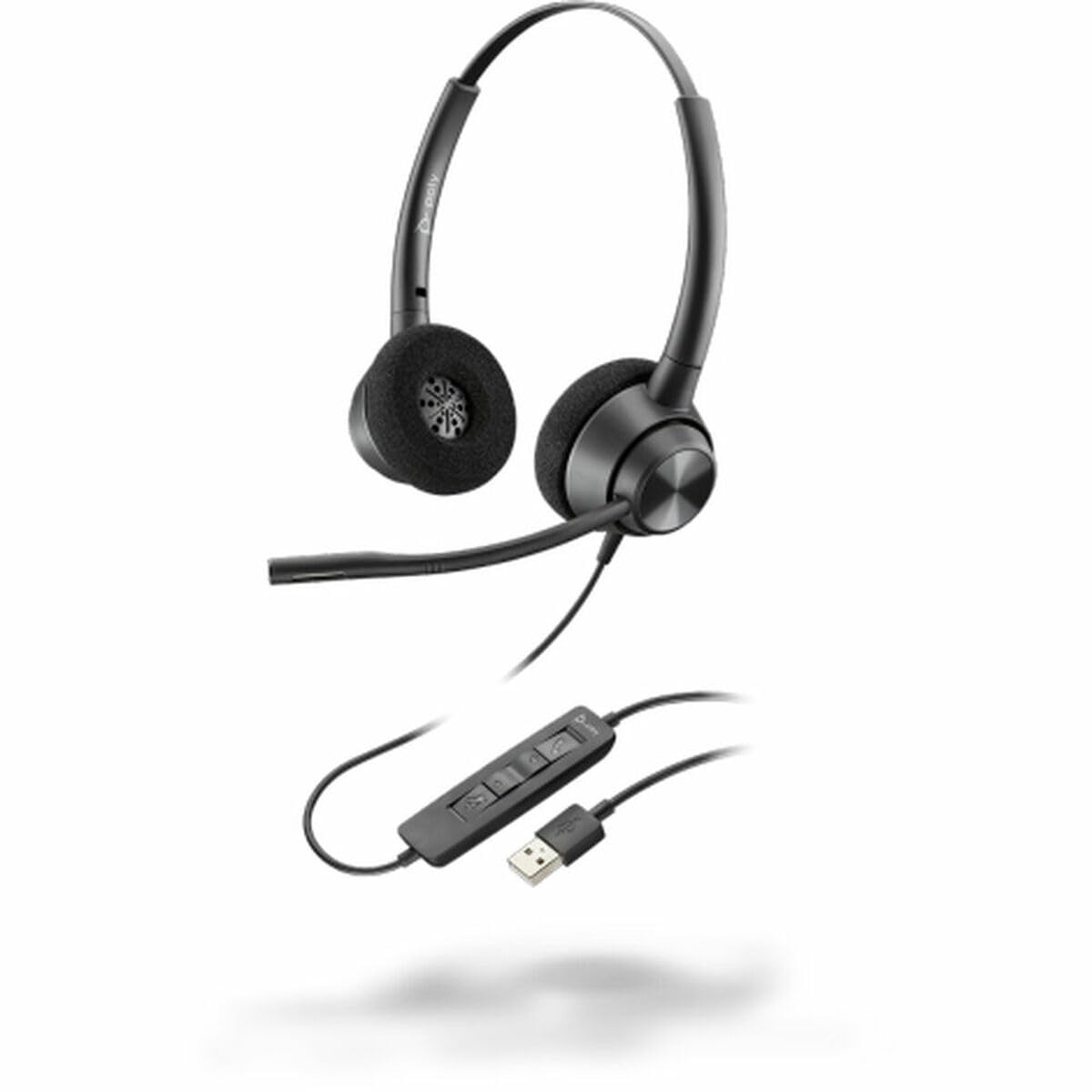 Plantronics EncorePro 320 Binaural Stereo Headset with USB-A Connection