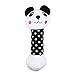 Viiler - 2 pcs Set Dog Squeaky Toys Stuffed Chewers Toys for Small Medium Dog Puppies Bone Shape (Random Colors)