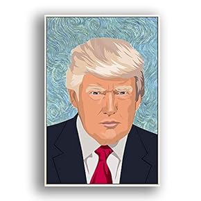Framed Canvas Wall Art for Living Room, Bedroom America President Canvas Prints for Modern Home Decoration Ready to Hang - 16"x24" inches