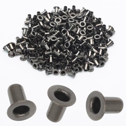 Litoexpe 200 Pcs 1.5mm Gunmetal Tiny Grommets Eyelets at Amazon
