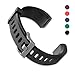 VIBETS Pulse Original Replacement Band for Fitness Tracker ID115PlusHR (Black)