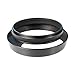 CamDesign 52mm Pro Angle Vented Metal Lens Hood Sun Shade for Leica/Contax Zeiss/Voigtlander/Panasonic Lumix/Fujifilm/Olympus/Nikon/Canon/Sony/Pentax/Samsung/RF Rangefinder Cameras with 58mm Lens Cap