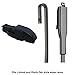AutoTex Clix Wipers - Pink Carbon Fiber Automotive Wiper Blades - Universal Clip On Replacement Windshield-Wipers - All-Weather - Single Blade (22
