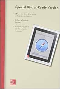 Loose Leaf For Introduction To Managerial Accounting