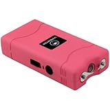 VIPERTEK VTS-880 - 30 Billion Mini Stun Gun - Rechargeable with LED Flashlight, Pink