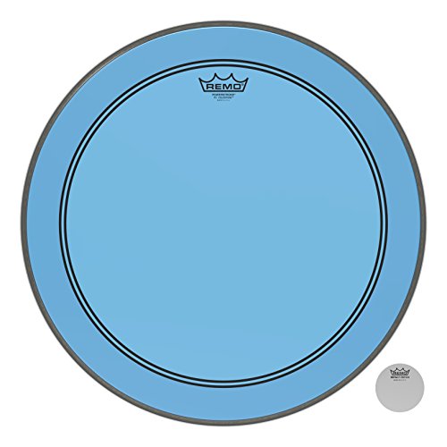 Remo Powerstroke P3 Colortone Blue Bass Drumhead, 20