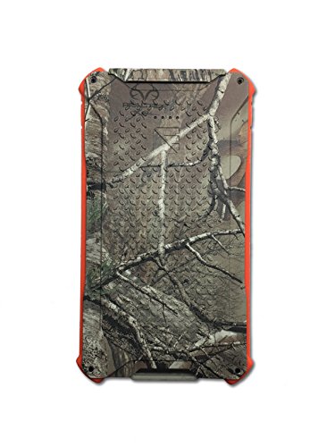 Dark Energy Poseidon IP68 Waterproof, Shockproof, Dustproof, 10,000mah, 2 USB Port, 3.4 Amp Portable Charger and Light PLUS Paracord Charging Cable, Realtree