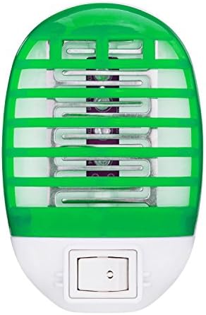 Bug Zapper Electronic insect killer,Mosquito killing lamp,best mosquito pest trap, For residential, Commercial and Industrial Use, Portable,Mini,No extra toxic liquid and spray (green)