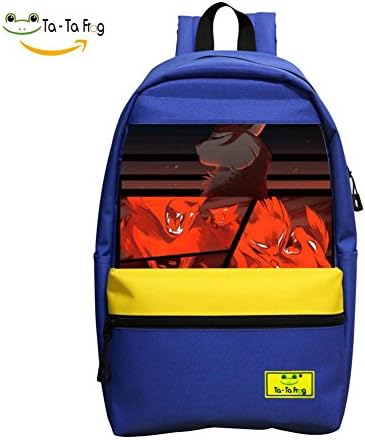 The Red Wolf Student Backpack School Bag Best Choice Customized Super Bookbag Break
