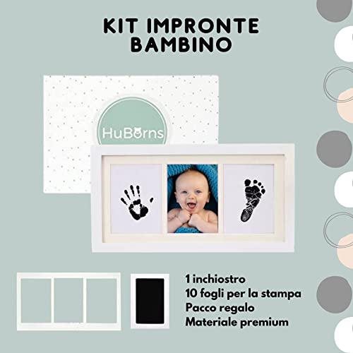 Kit Per Impronte Di Mani E Piedi Di Neonati, Per Bambine E Bambini Kit Per Impronte Di Mani E Piedi Di Neonati Senza Inchiostro Cornice Portaf~p113773423