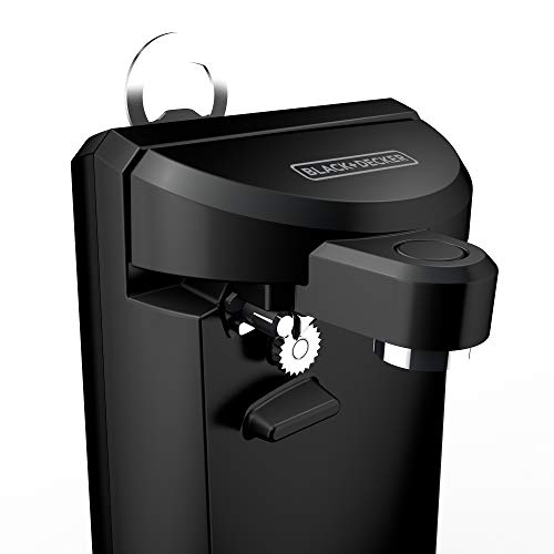 BLACK+DECKER EasyCut ExtraTall Can Opener with Knife Sharpener and