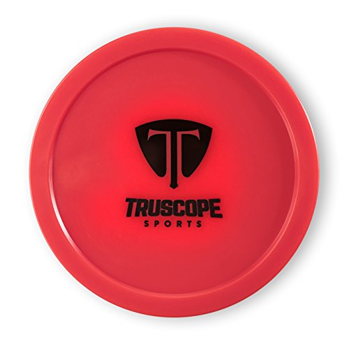 Truscope Sports 12 Pack 3 1/4 Inch Air Hockey Pucks (Red)