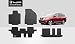TOUGHPRO Floor Mat Accessories 1st + 2nd + 3rd Row Compatible with Nissan Pathfinder - All Weather - Heavy Duty - (Made in USA) - Black Rubber - 2013, 2014, 2015, 2016, 2017, 2018, 2019, 2020