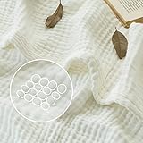 ACCOTIA Muslin Cotton Throw Blanket for Adults