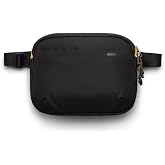 Allett Daily Crossbody Bag for Men &amp; Women, Travel &amp; Daily Use | Slim 4L Lightweight Recycled Sling, Water-Resistant Nylon , Hidden Passport Pocket, Sunglasses Slot, Adjustable Strap