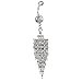 ZWZCYZ 2017 New Hot Rhinestone Tassel Navel Dangle Button Belly Ring Bar Body Piercing Jewelry 14 gage