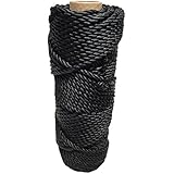 SGT KNOTS Tarred Twine #96 Durable Bank Line - 1 Pound - Moisture, UV, Abrasions Resistant - for Gear Bundles, Crafting, Tie-Down, Home Improvement, Landscaping, Construction (170 feet)