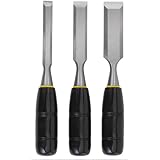 Stanley 16-150 150 Series Short Blade 3-Piece Wood Chisel Set