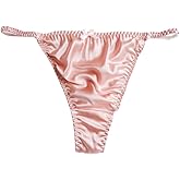 Yavorrs Womens Silk Panties G String Thong Underwear Size S M L XL 2XL