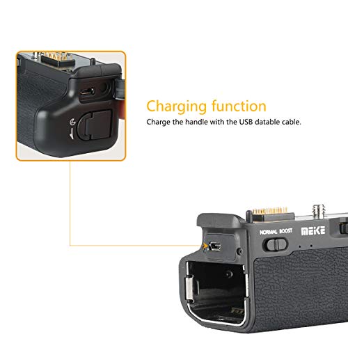 Meike MK-XT3 Pro Batterie Grip Equip 2,4 G 100 mètres Télécommande sans Fil Compatible avec Fujifilm X-T3 - Image 6