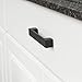 Amazon Basics Short Modern Cabinet Pull Handle, 6.38-inch Length (5-inch Hole Center), Oil Rubbed Bronze, 10-Pack