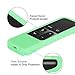 Fintie Protective Case for Apple TV 4K/ HD Siri Remote (1st Gen) - Honey Comb Lightweight Anti Slip Shockproof Silicone Cover for Apple TV 4K 5th 4th Gen Siri Remote Controller, Green Glow